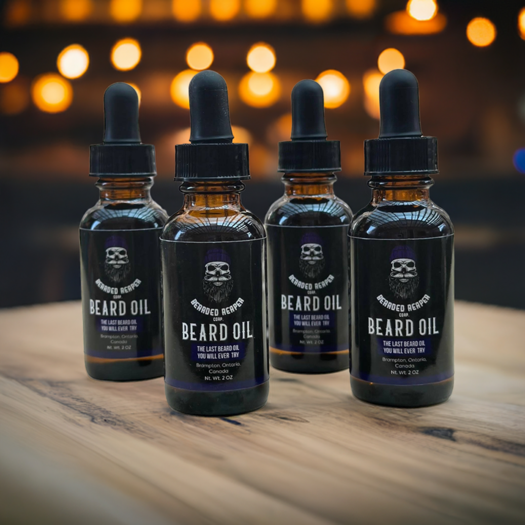 4 pack Beard Oil